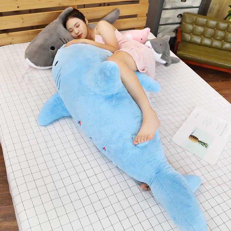 Fierce Shark Plush Pillow