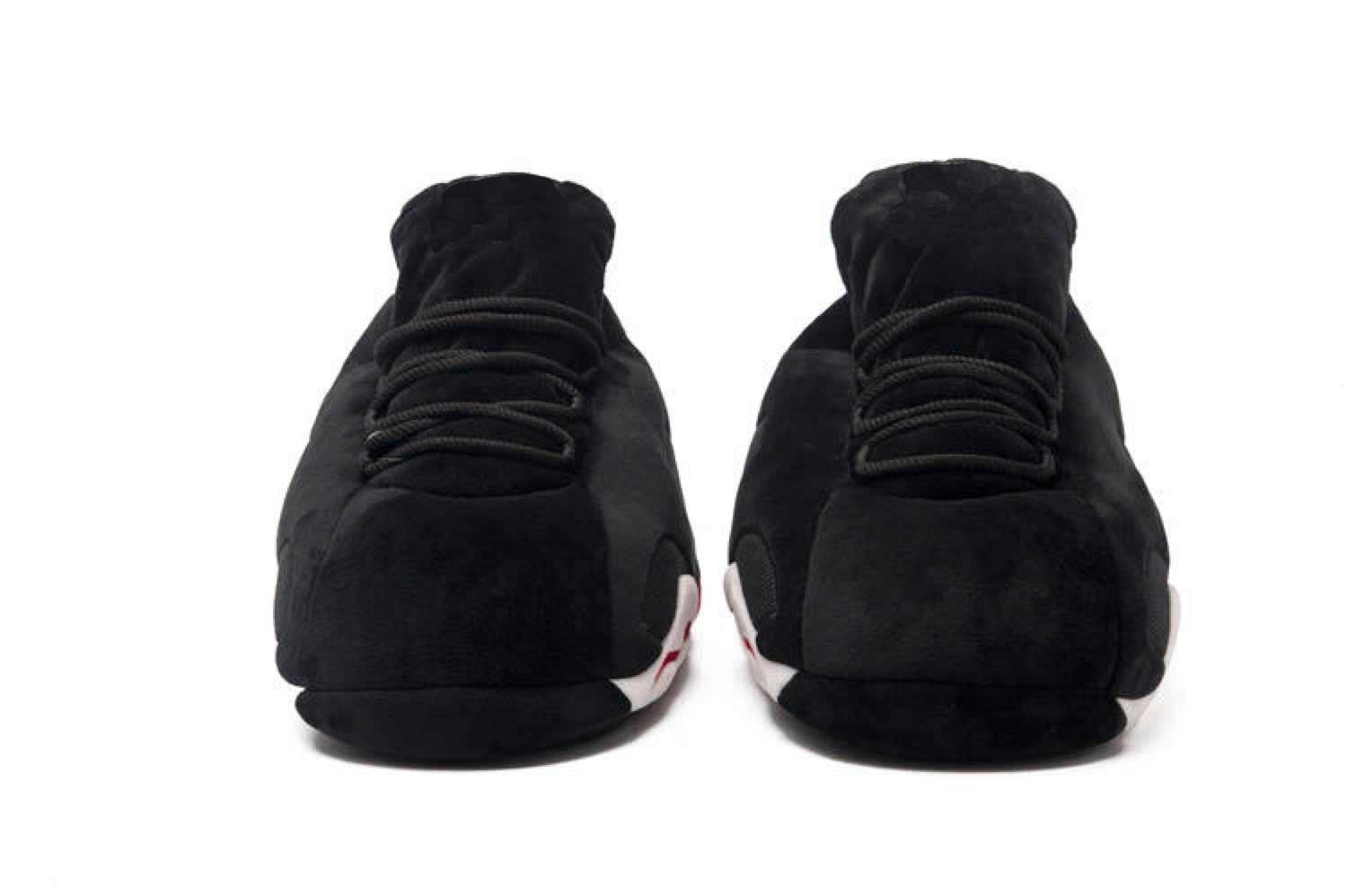 6 Infrared Black Sneakers Jordan Slippers - Peluche Center | Boutique Doudou & Peluches