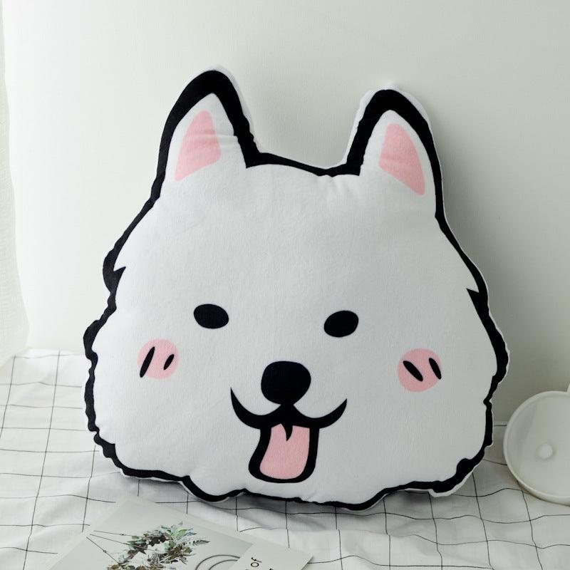 Corgi Shiba Inu Husky Schnauzer Plush Dog Pillow