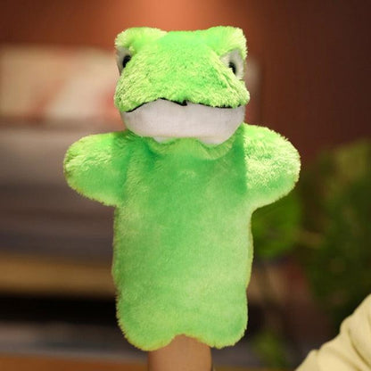 13 styles of hand puppet stuffed animals