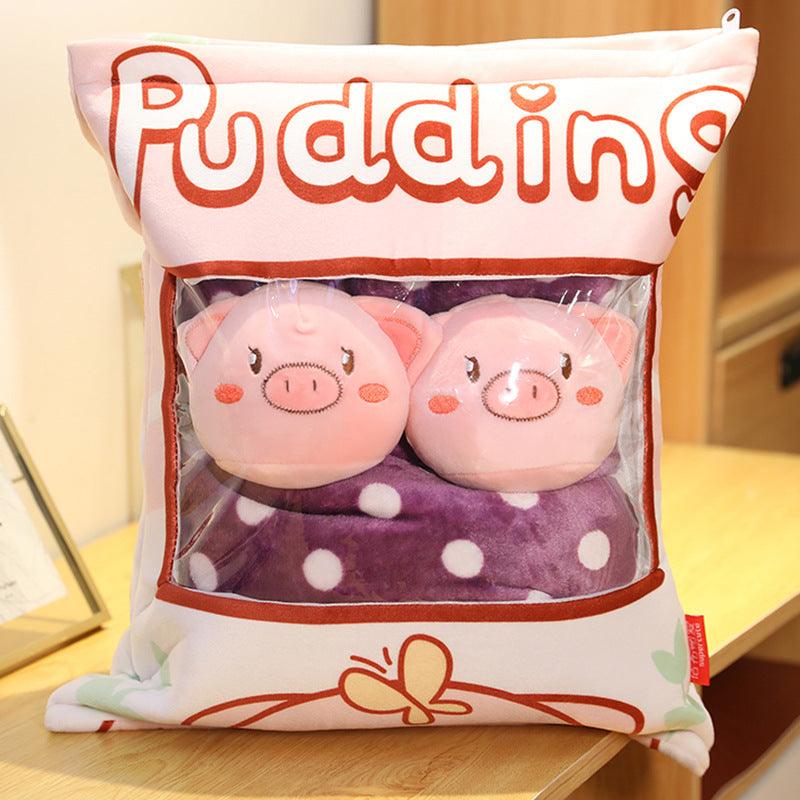 Kawaii Pudding Stuffed Animals Various Stuffed Animals