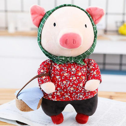 Cute Pig Plush Toys That Transforms into Frog Rabbit
