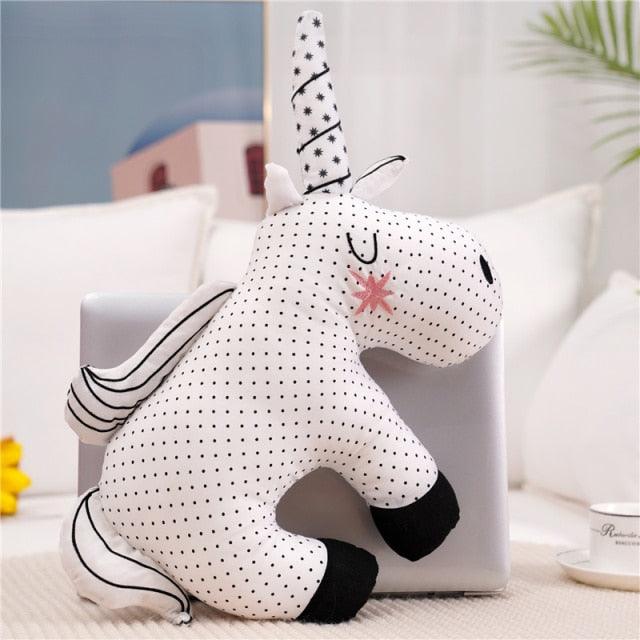 Nordic style Rabbit, Bear and Unicorn soft toys