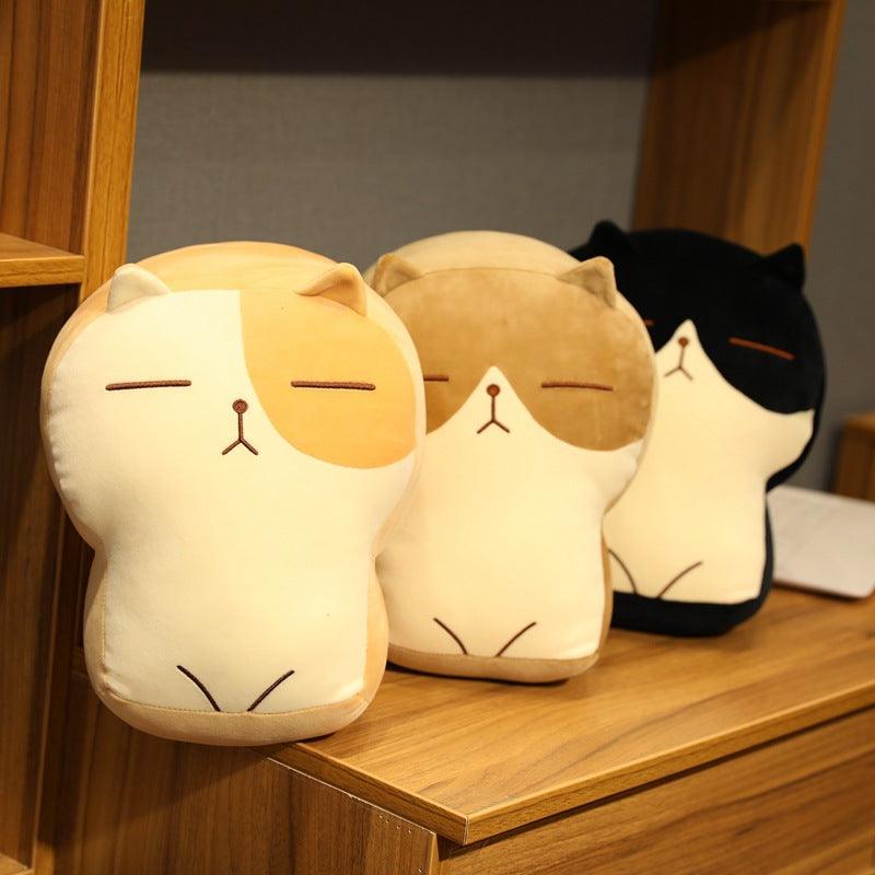 Kawaii cat plush pillow 12"-16