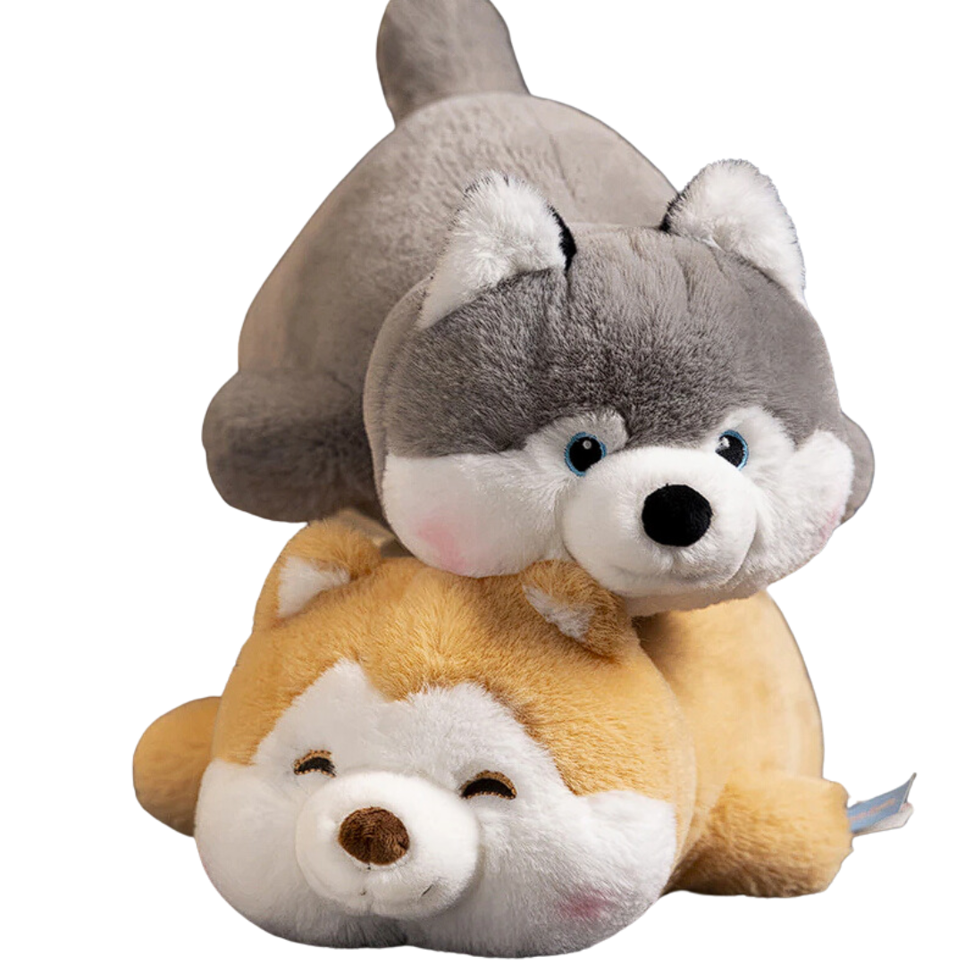 Peluches Kawaii Fluffy Husky