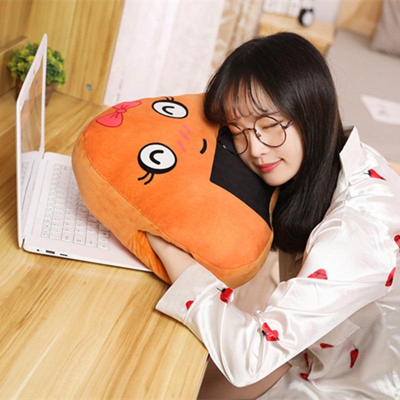 Creative and funny dumpling-shaped plush toy