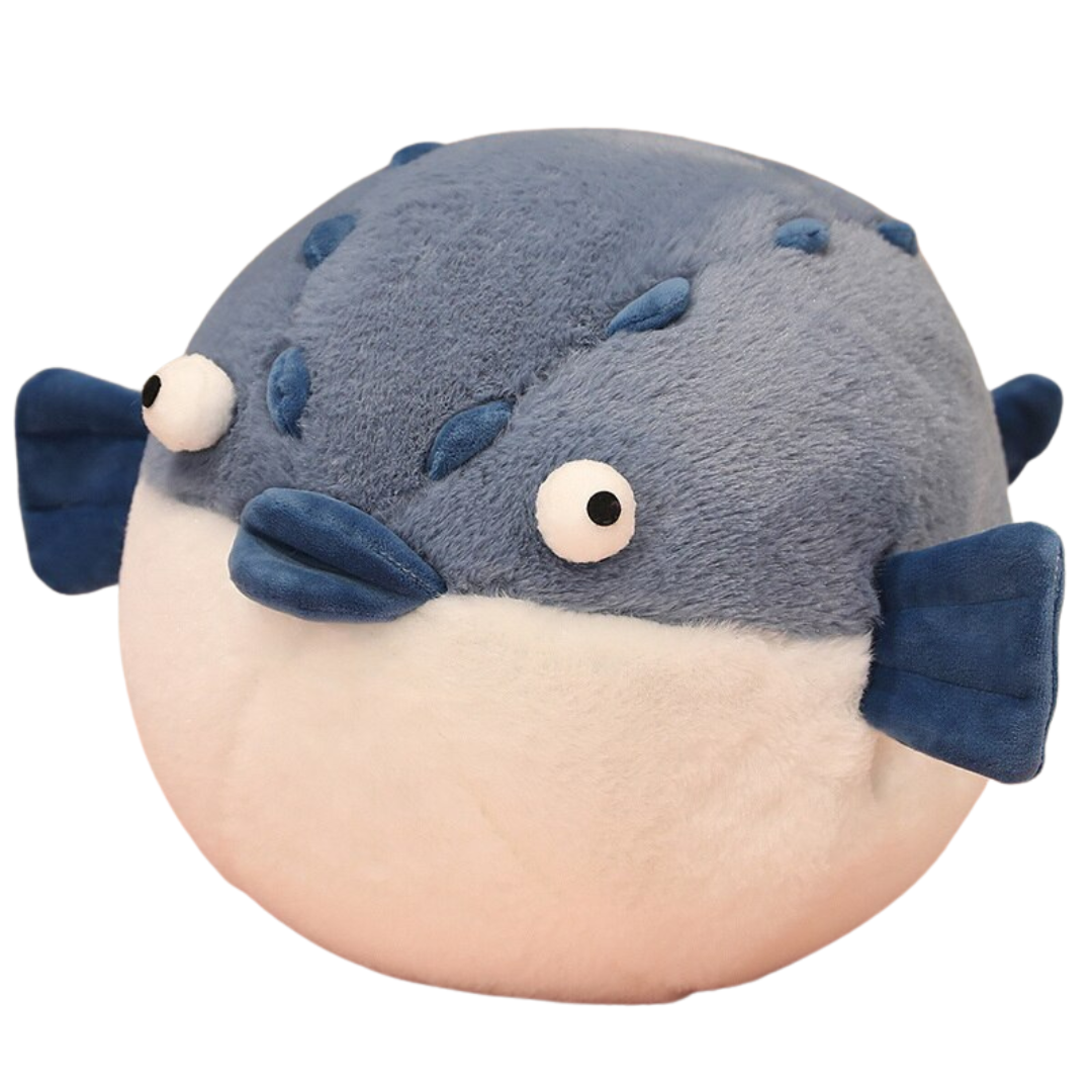 Peluche Poisson Puffer Dodu