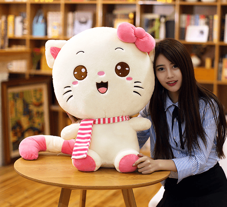 Kawaii Cat Plush Toy