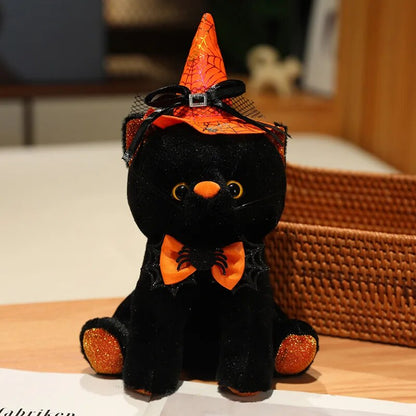 Peluche Halloween Witchy Kitty Cat