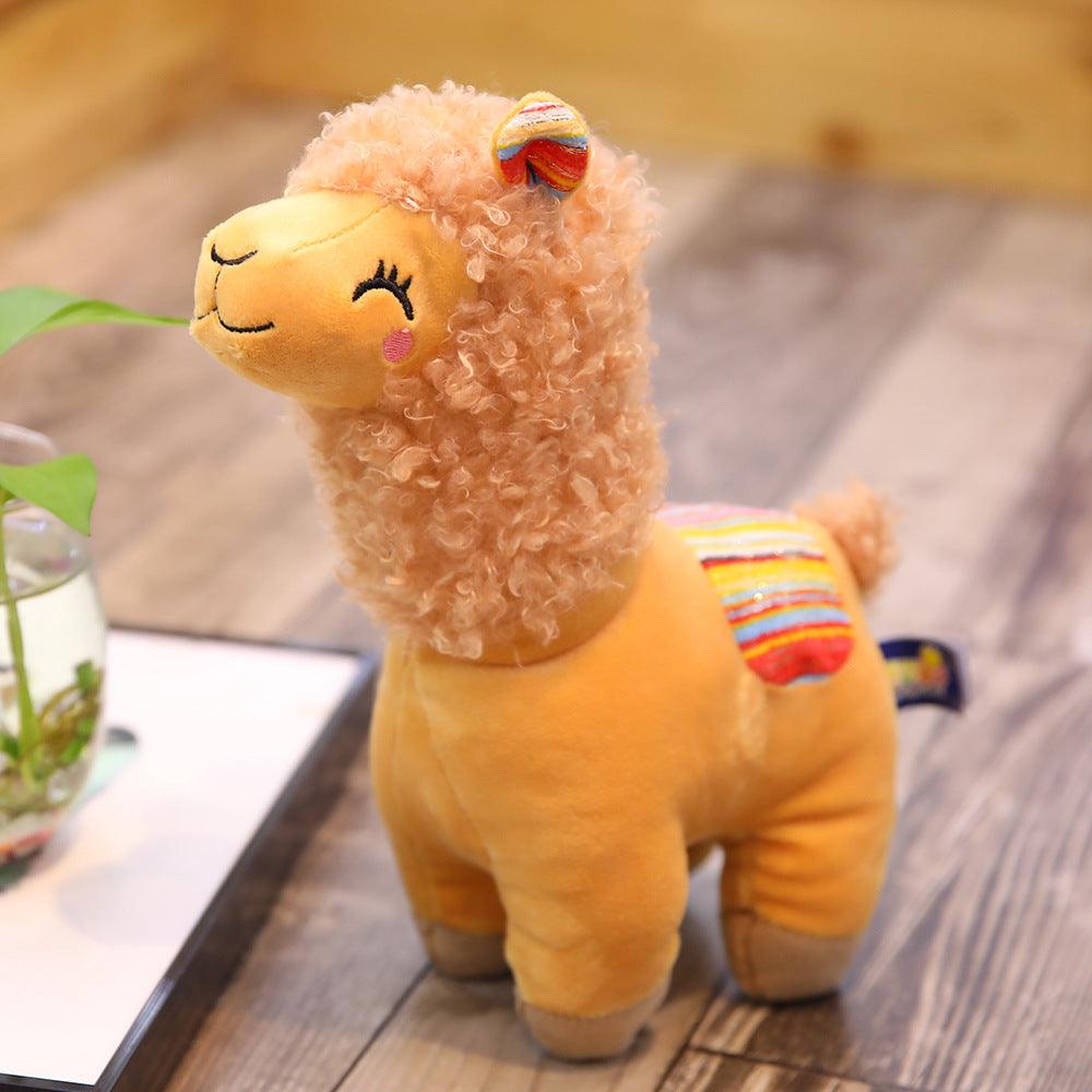 Jouet peluche poupée Alpaca Llama Animal Poupées Animales Rembourrées