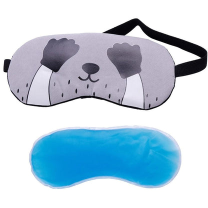 Masque de sommeil de voyage en forme de chat mignon