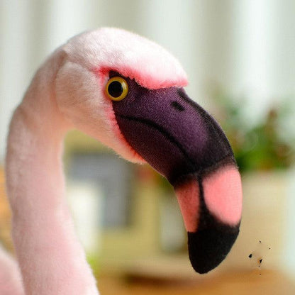 Poupée en peluche Simulation de flamant rose