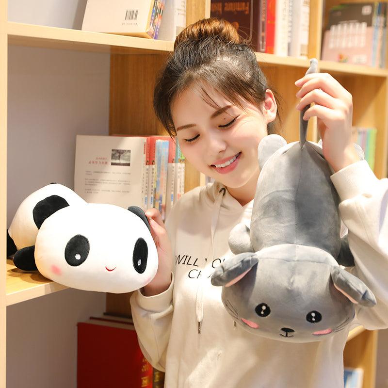 Long Cute Cartoon Animal Plush Pillows