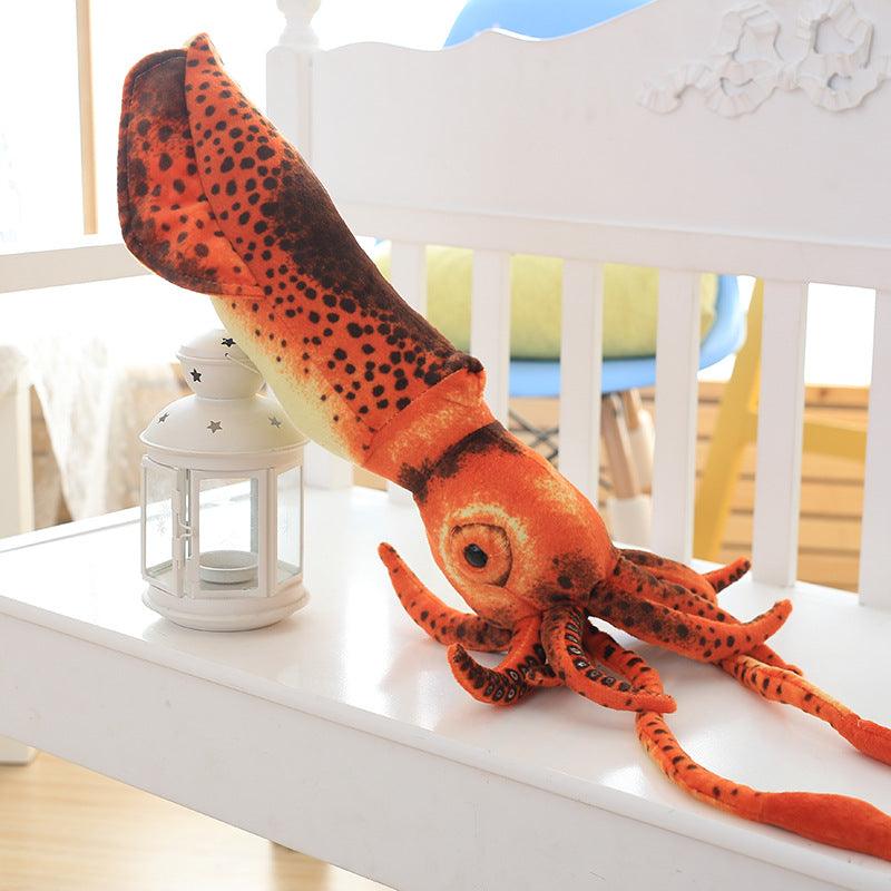 Soft Stuffed Squid Plush Toy