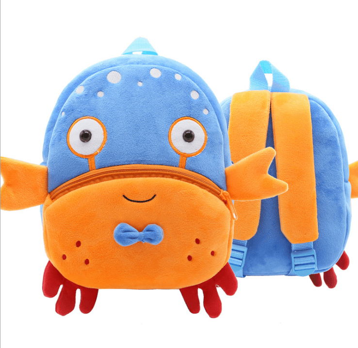 Cute Animal Plush Backpack Cartoon Bookbags for Children