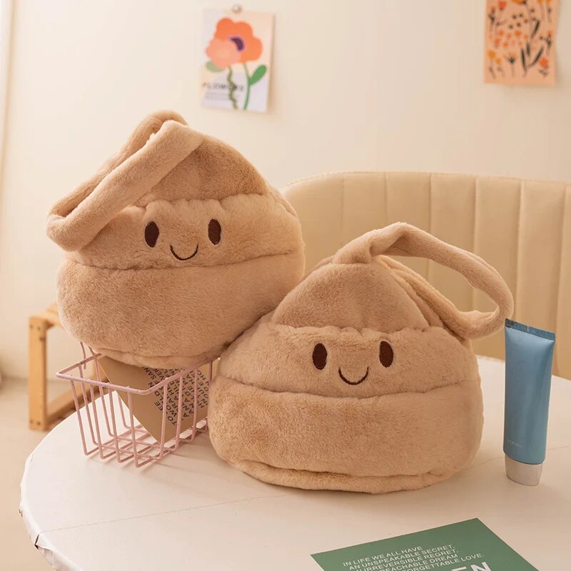 Playful Poop Plush Bag