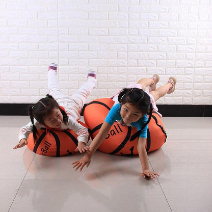 Soccer. Football Shaped Storage Bag Plush Basketball Bag Children Chairs