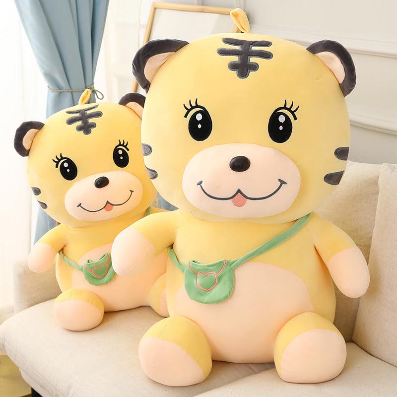 Cute tiger plush toy