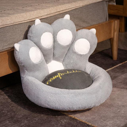 Plush Cat Paw Pet Seat Pillow