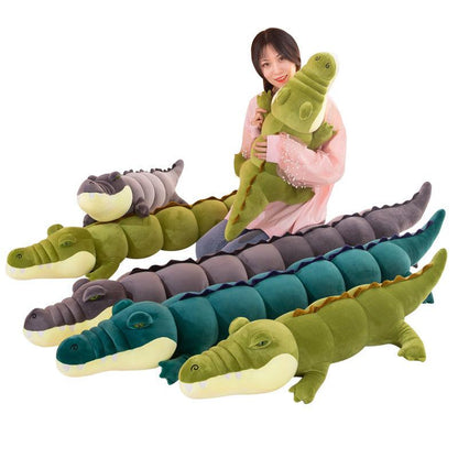 Oreiller en peluche Simulation Crocodile