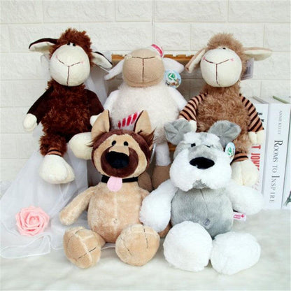 Cartoon animal plush toy