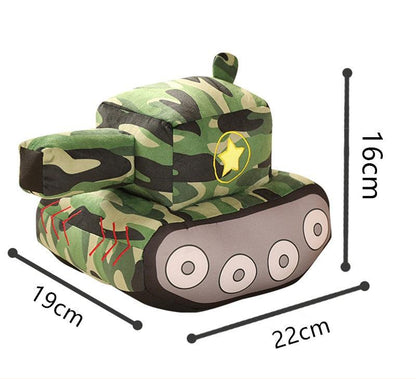 Funny Assault Tank Plush Toy