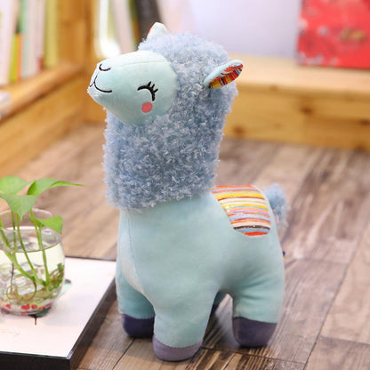 Jouet peluche poupée Alpaca Llama Animal Poupées Animales Rembourrées