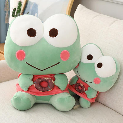 Donut Frog Doll Plush