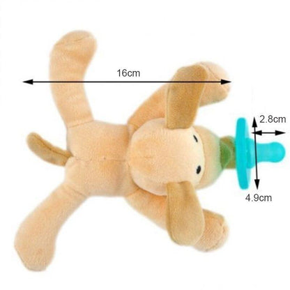 Jouets de dentition en peluche pour sucette de bébé