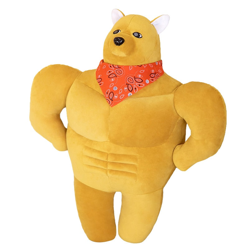 Peluche Kangourou Musclé Rigolo