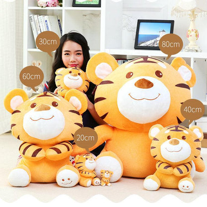 Poupée Peluche Jouet Tigre Heureux