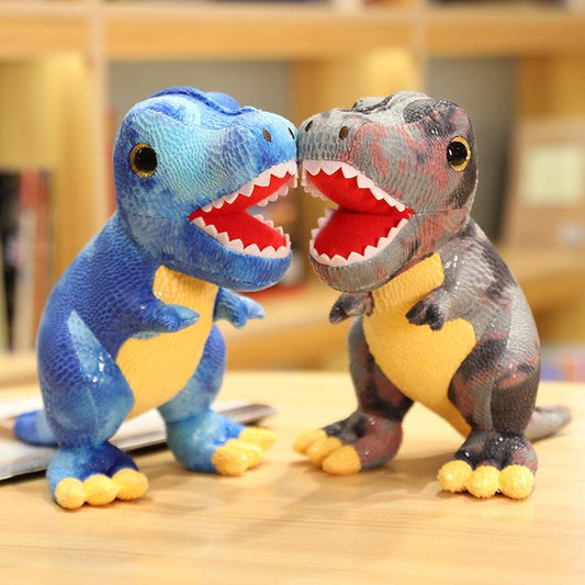 Peluches T-rex colorées et mignonnes