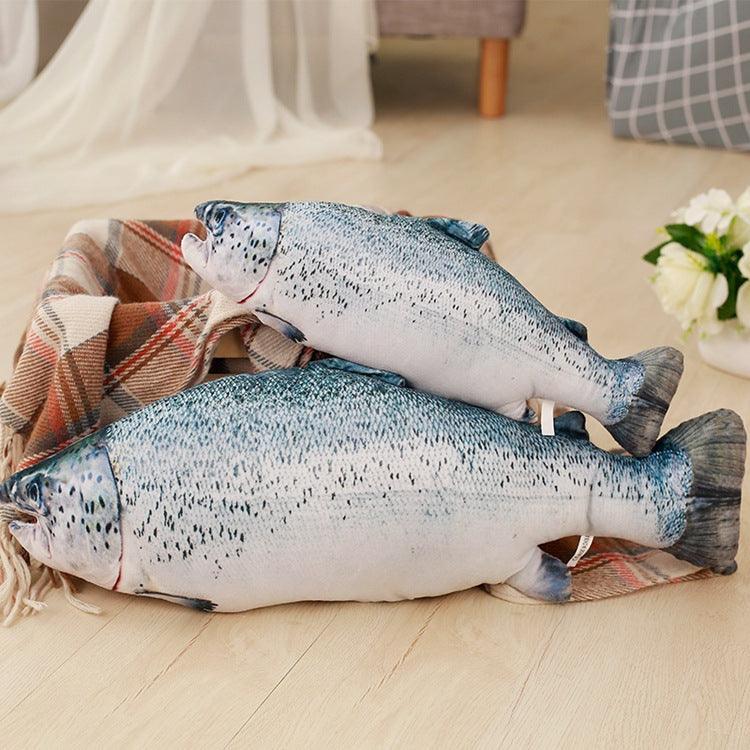 Peluche Poisson Saumon amusant