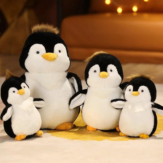 Jouets en peluche Pingouin à poils doux