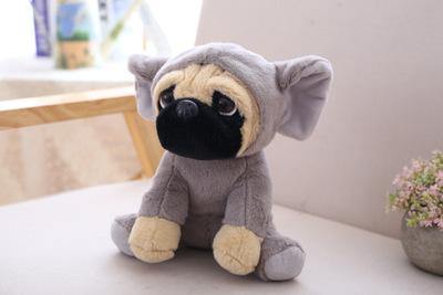 Adorable Plush Pug Puppy Doll