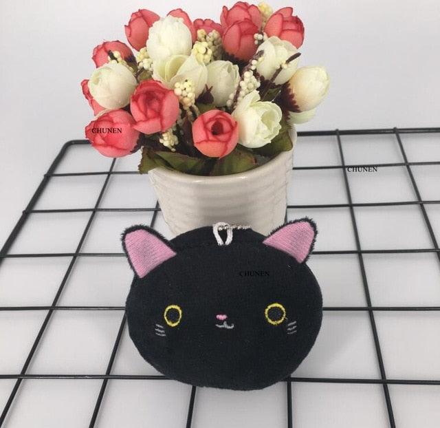 CAT plush keychain, multi-color