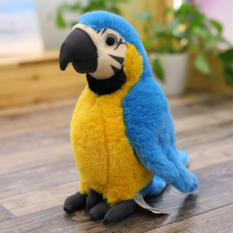 Peluche Simulation Perroquet Macaw