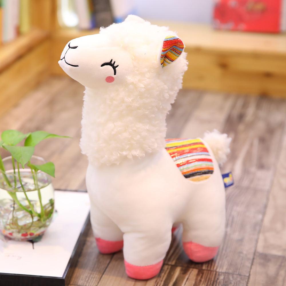 Jouet peluche poupée Alpaca Llama Animal Poupées Animales Rembourrées