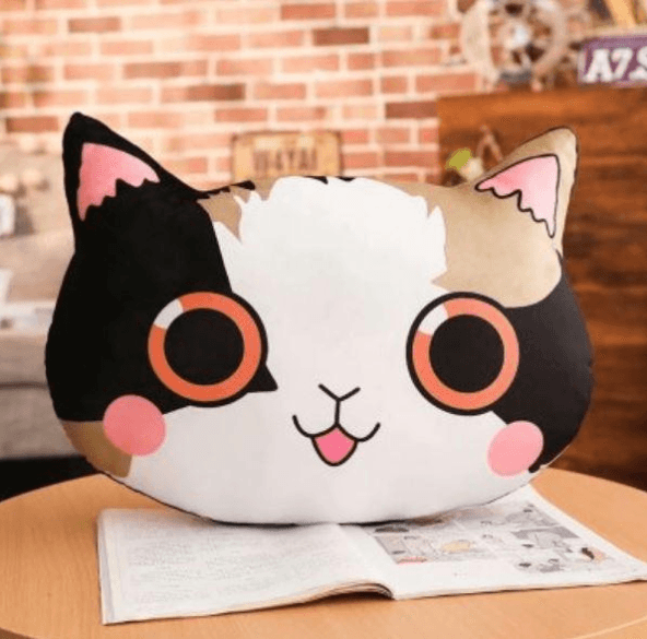 Cartoon cat plush toy