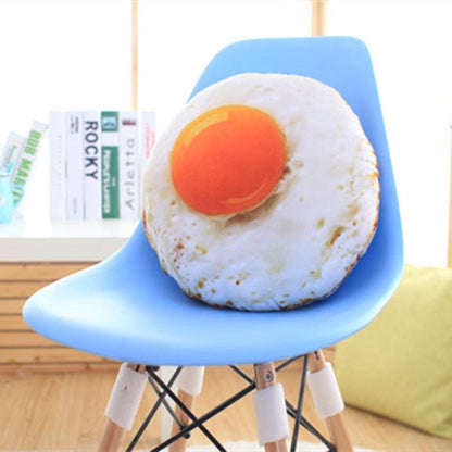 Simulation Fried Egg Pillow Soft Cotton Plush Sleeping Pillow