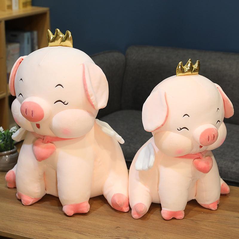 Angel Pig Plush Doll