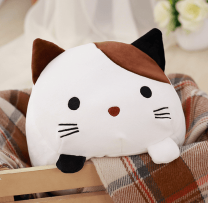 Jouets en peluche Kawaii Cat Toys Doux Oreiller en coton duveteux Cartoon Animal