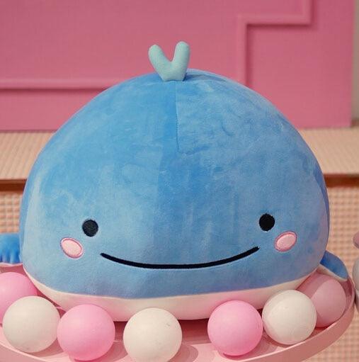 Cotton whale plush toy