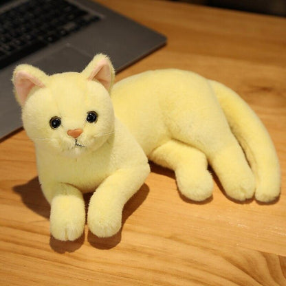 Kawaii Realistic Kitty Cat Plush Toys