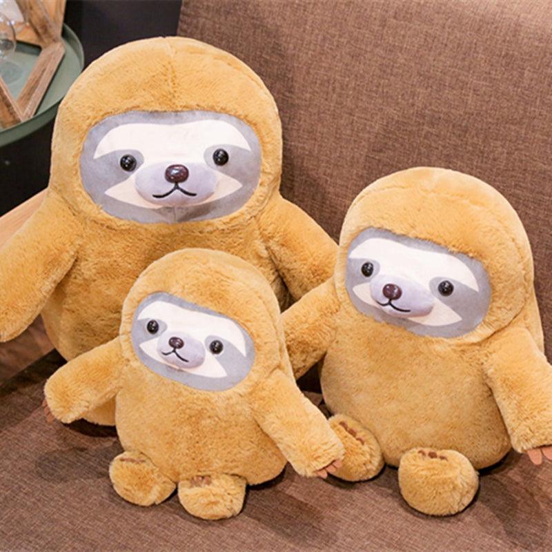 Peluches adorables et douces de paresseux