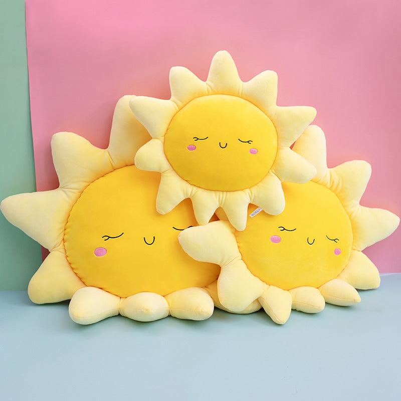 Cartoon sun and cloud soft toys