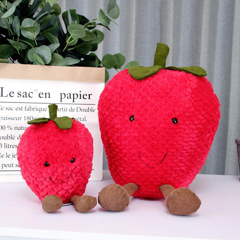 Creative and Funny Fruit and Vegetable Plush Toys (13 Different Types)