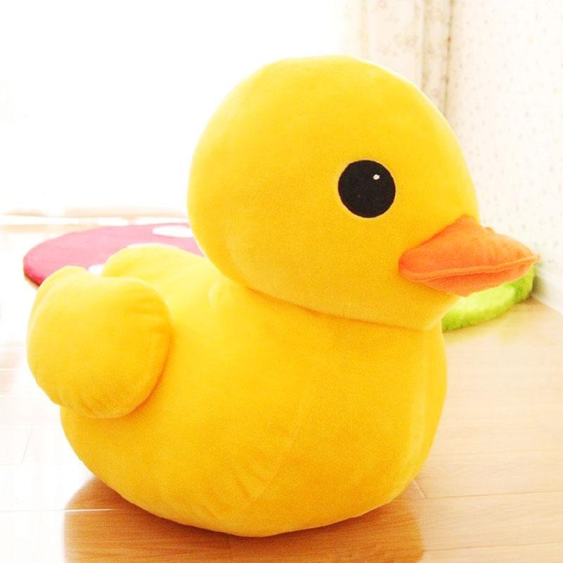 Peluche petit canard jaune