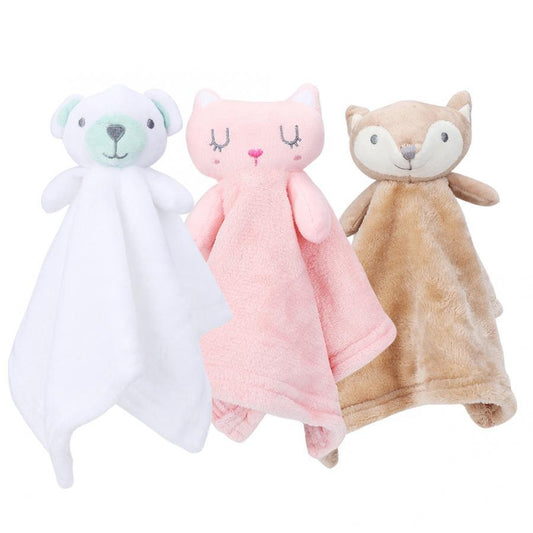 Serviettes de bain Kawaii pour bébé avec animaux apaisants