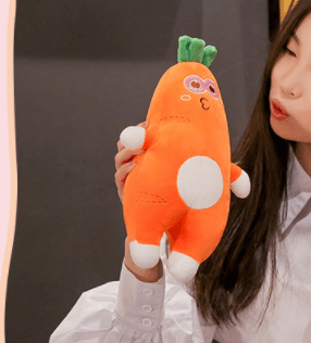 Baby carrot plush toy